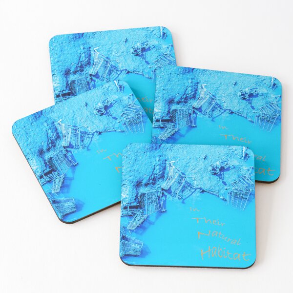 Item preview, In their natural habitat - blue designed and sold by Chris Eggleton PhotoArt.