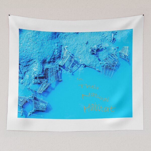 Item preview, In their natural habitat - blue designed and sold by Chris Eggleton PhotoArt.
