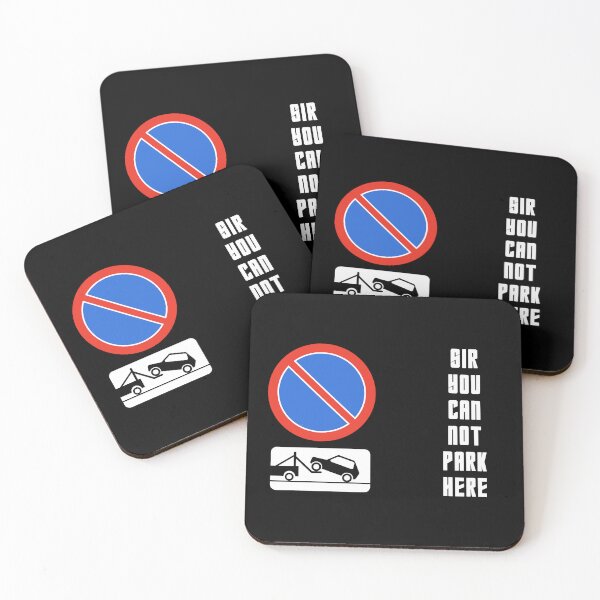 Item preview, Sir You Can Not Park Here - Funny Road Sign Meme designed and sold by GaNozri.