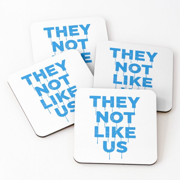 Item preview, They Not Like Us Urban Drip Tee - Bold Statement designed and sold by Merchifyme2000.