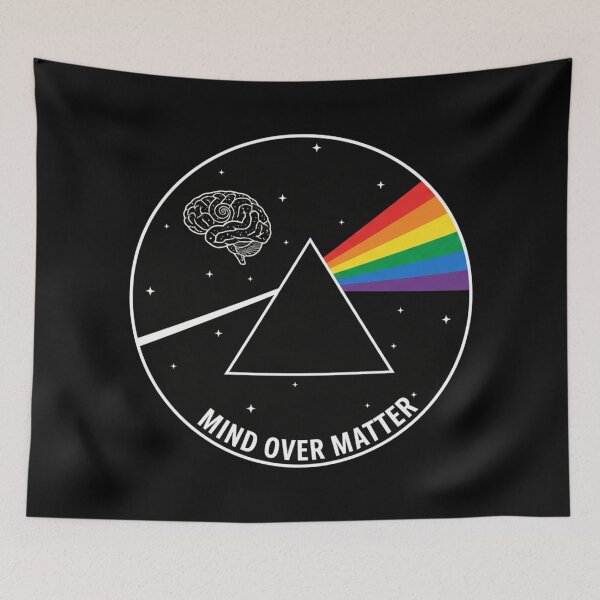 Item preview, Mind Over Matter - Black Triangle designed and sold by alllyxispace.