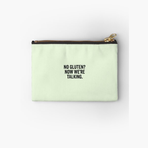 Item preview, No Gluten? Now We’re Talking. – Minimal Typography | Modern Gluten Free Humour Design designed and sold by My Gluten Free Life UK.