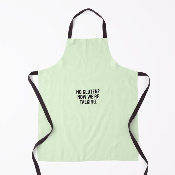 Item preview, No Gluten? Now We’re Talking. – Minimal Typography | Modern Gluten Free Humour Design designed and sold by My Gluten Free Life UK.