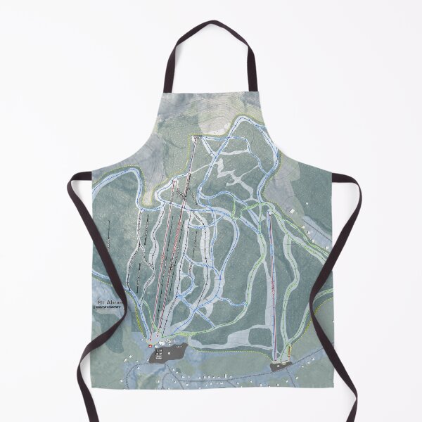 Artikelvorschau, Mt Abram Resort Trail Map entworfen und verkauft von Mapsynergy.