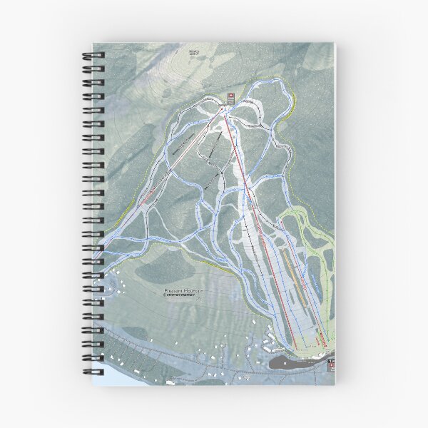 Item preview, Pleasant Mountain Resort Trail Map designed and sold by Mapsynergy.