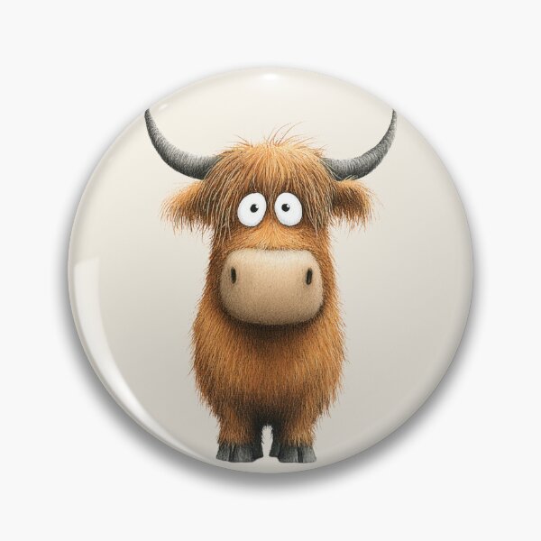 Item preview, Cute HiGHLaND CoW PRiNT SCoTTiSH ' Big Haystack ' Designs BY SHiRLeY MacARTHuR designed and sold by Shirley MacArthur Art.