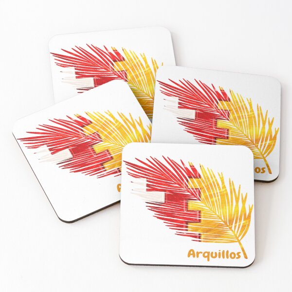 Item preview, Abstract Flag of Arquillos – Feather Shape Design designed and sold by ArteJorge48.