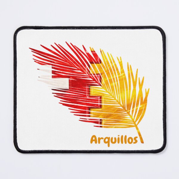 Item preview, Abstract Flag of Arquillos – Feather Shape Design designed and sold by ArteJorge48.