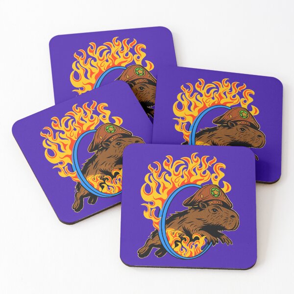 Item preview, Capybara vs. the Hula Hoop of Mordor designed and sold by AlphaQuadrant.