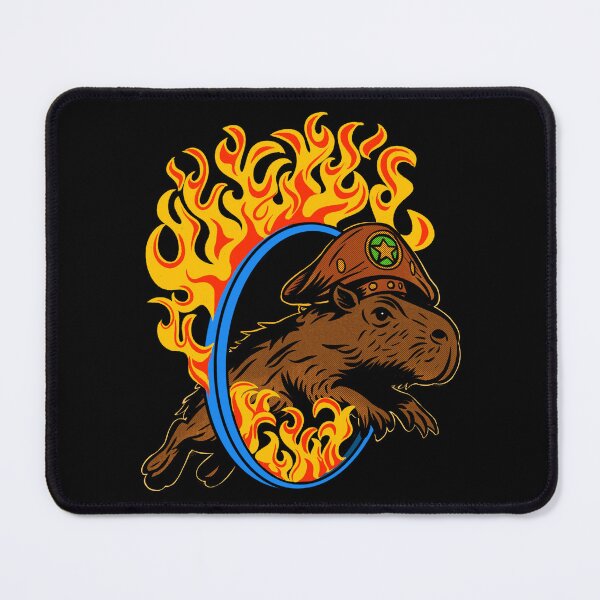 Item preview, Capybara vs. the Hula Hoop of Mordor designed and sold by AlphaQuadrant.
