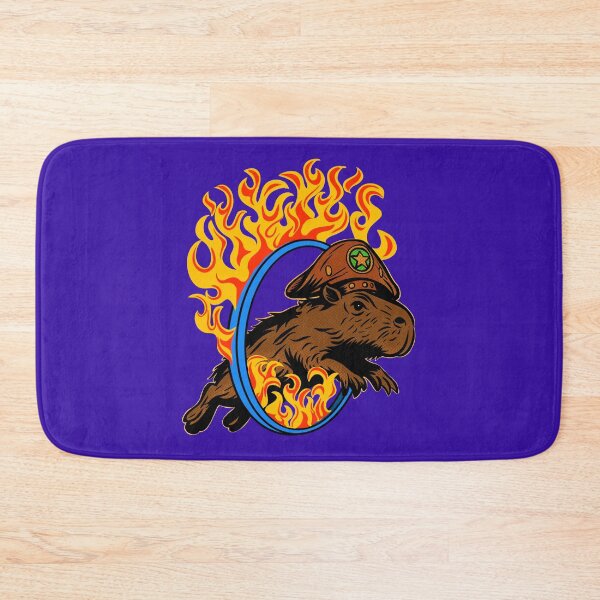 Item preview, Capybara vs. the Hula Hoop of Mordor designed and sold by AlphaQuadrant.