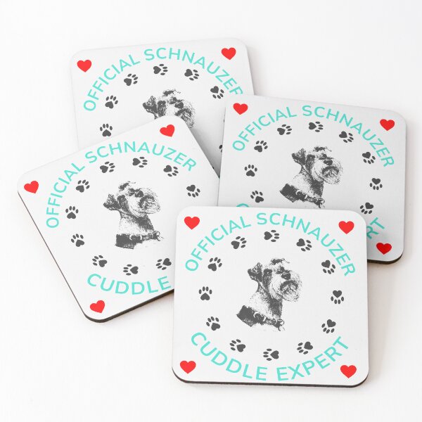 Item preview, Official Schnauzer Cuddle Expert designed and sold by WayOutWorks.