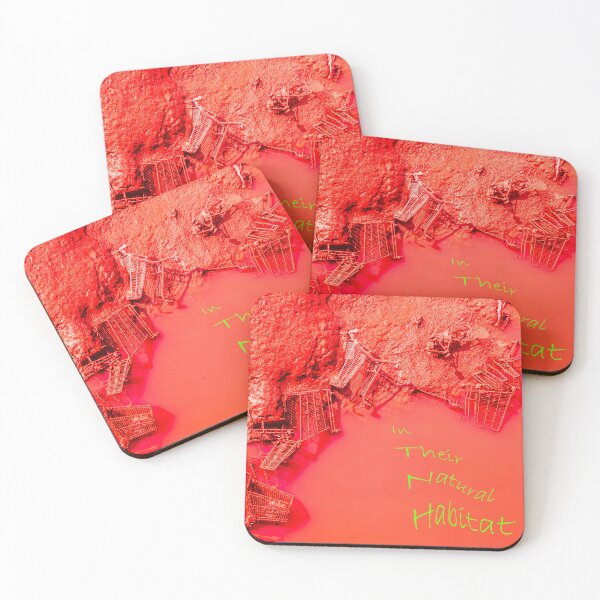 Item preview, In their natural habitat - red designed and sold by Chris Eggleton PhotoArt.