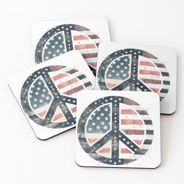 Item preview, Peace in Red, White & Blue — Global Unity from the USA designed and sold by denip.