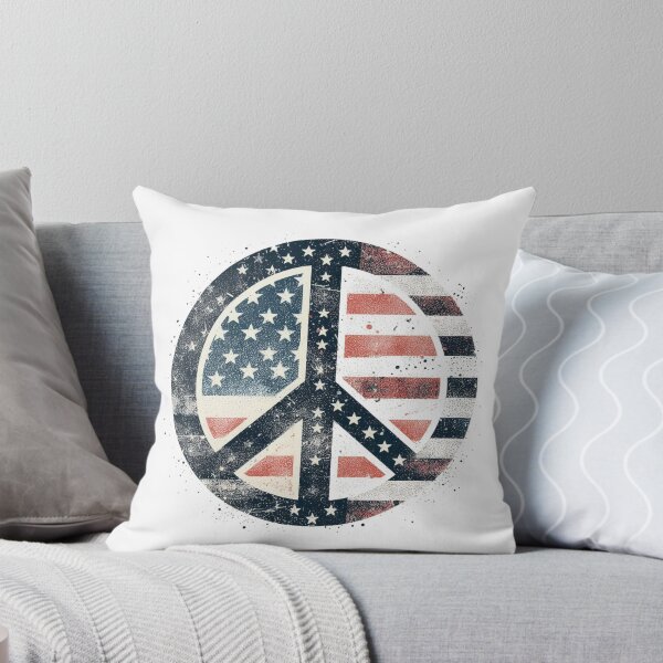 Item preview, Peace in Red, White & Blue — Global Unity from the USA designed and sold by denip.