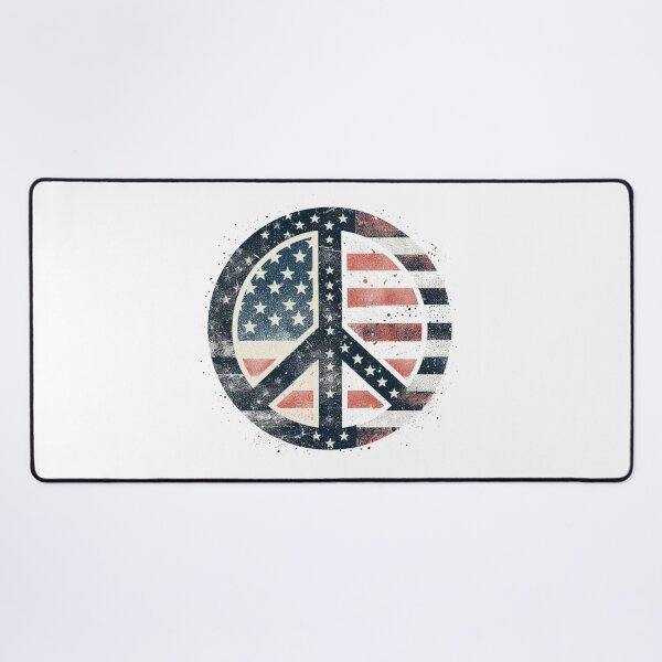 Item preview, Peace in Red, White & Blue — Global Unity from the USA designed and sold by denip.