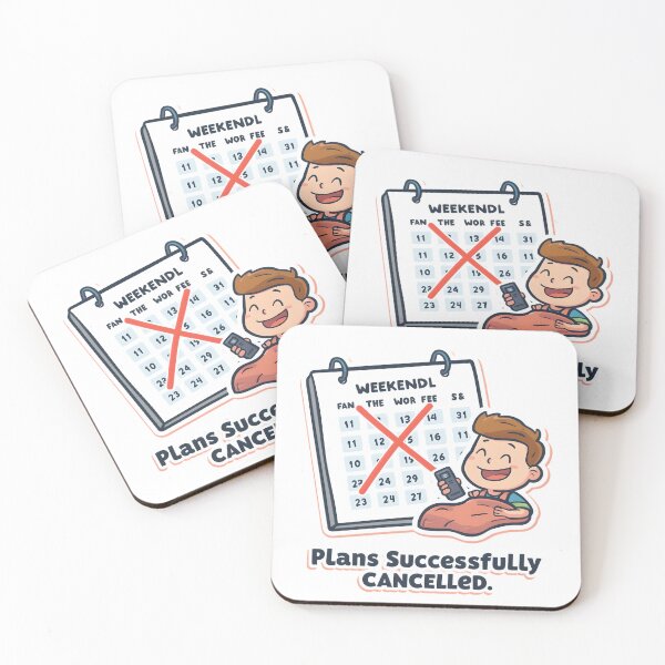 Item preview, Weekend Plans: Cancel designed and sold by gavinroyal.