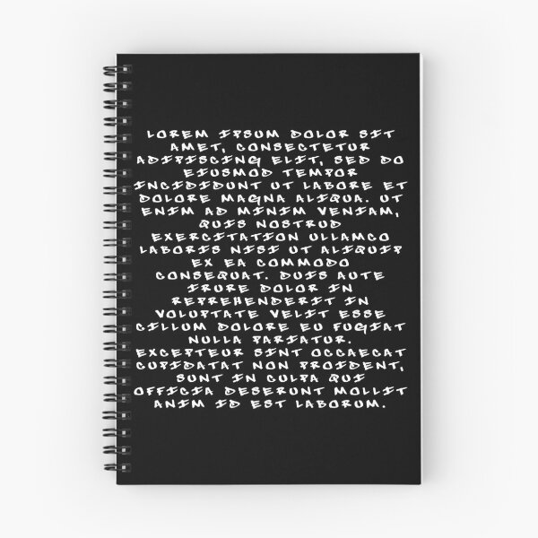Item preview, Lorem Ipsum Typography - Default Text designed and sold by GaNozri.