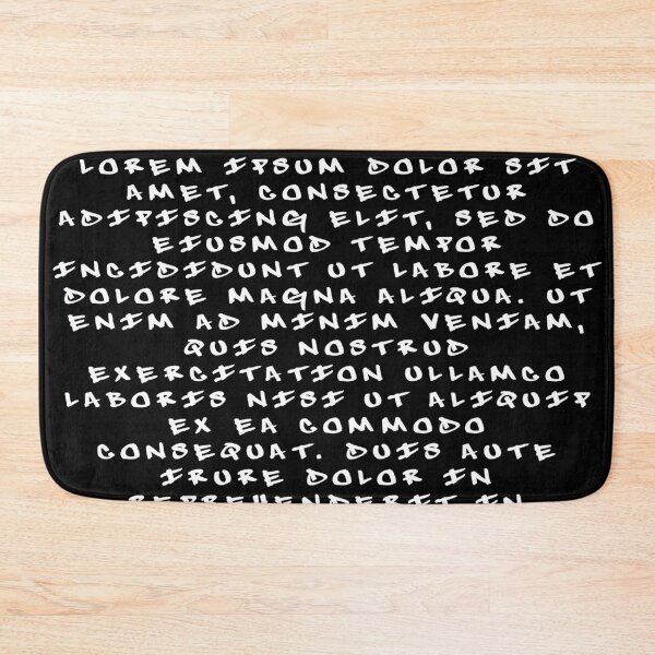 Item preview, Lorem Ipsum Typography - Default Text designed and sold by GaNozri.