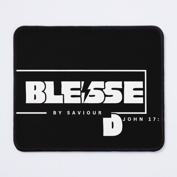 Item preview, BLESSED BY SAVIOUR designed and sold by Clothing the Word.