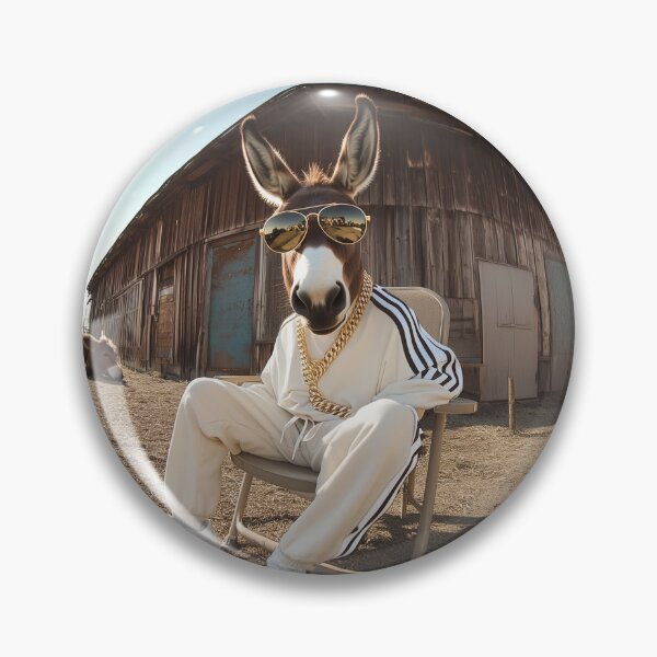 Item preview, Donkey Drip — Barnyard Streetwear Donkey designed and sold by Paws & Flow.