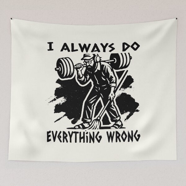 Item preview, Anatoly meme - I Am Sorry Can I Clean Here -I always do everything wrong | Vintage Style Black designed and sold by ZechJohnRB.