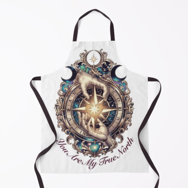 Item preview, You Are My True North Celestial Compass T-Shirt | Timeless Romance Emblem Tee | Intricate Affection Collection designed and sold by YMLux.