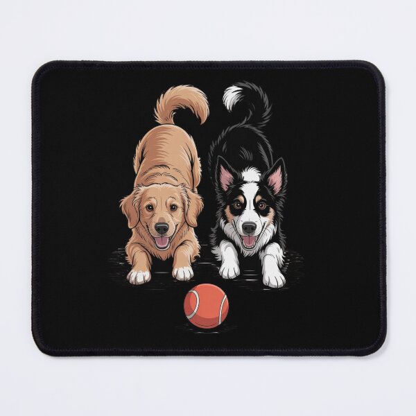 Item preview, Dogs waiting for the ball designed and sold by MadeByMizo.