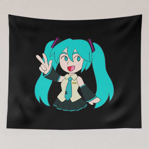 Item preview, Cheerful Anime Pose Featuring Hatsune Miku Character designed and sold by thedgareky.