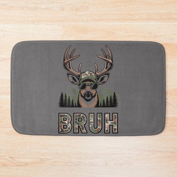 Item preview, Bruh Camo Deer Hunting Camouflage Elk Buck Funny Youth Boys designed and sold by KristineLi.