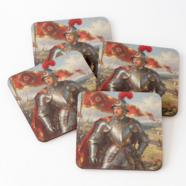 Item preview, Portrait of King Henry VIII of England Medieval style painting art designed and sold by Vintage Designs +.