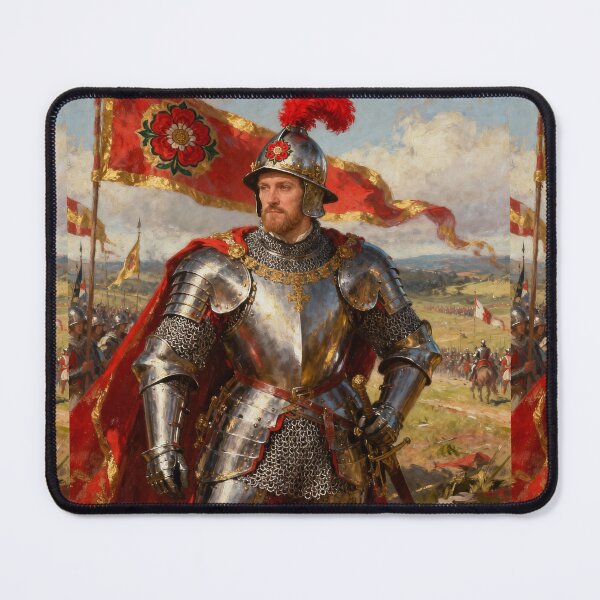 Item preview, Portrait of King Henry VIII of England Medieval style painting art designed and sold by Vintage Designs +.