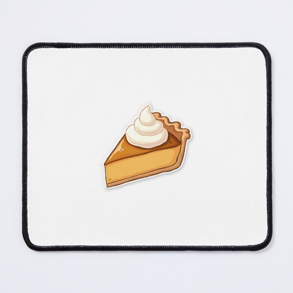 Item preview, Pumpkin pie slice with whipped cream beautifully illustrated. designed and sold by STICKERS FOR SALE NOW.