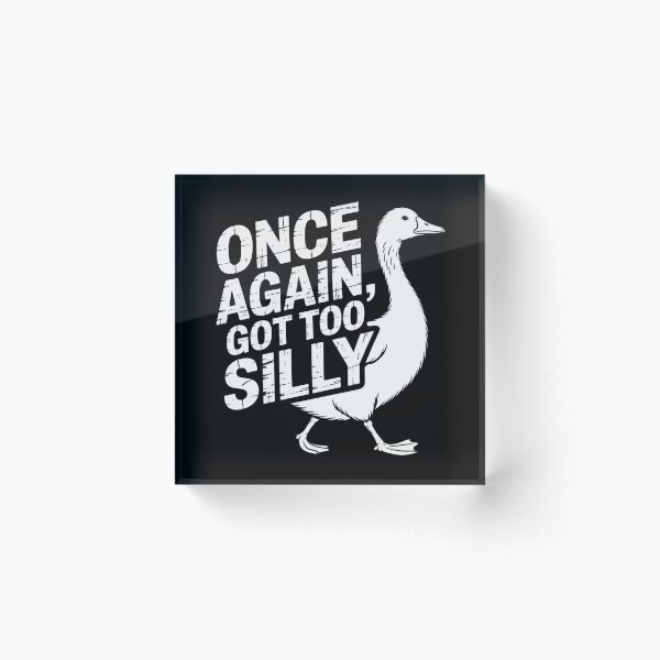 Item preview, Once Again Got Too Silly designed and sold by theartfulaspie.