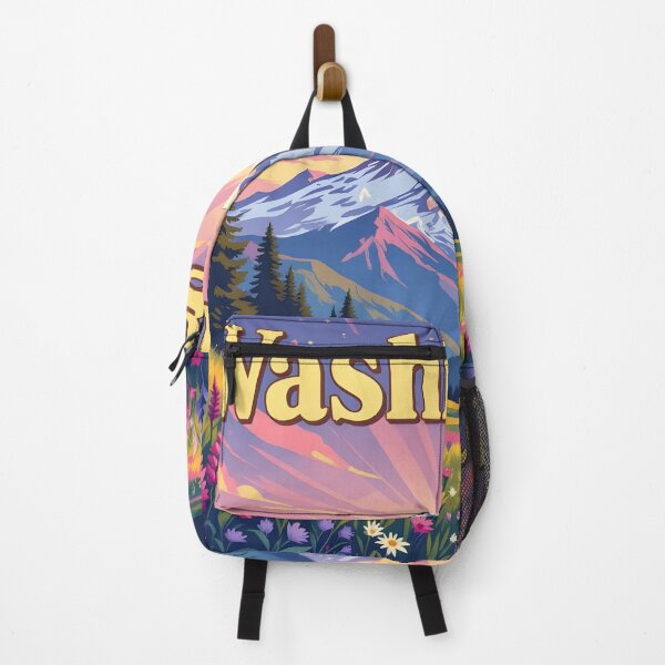 Item preview, Mount Rainier, Washington, USA: Vintage-Style Painterly Travel Poster designed and sold by LSVart.