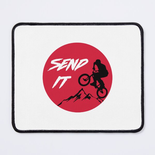 Aperçu de l'œuvre Envoyez-le, slogan vélo vtt créée et vendue par wdevkn.