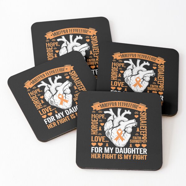 Item preview, MS  Apparel Fight Daughter Multiple Sclerosis Awareness designed and sold by AquaKiev.