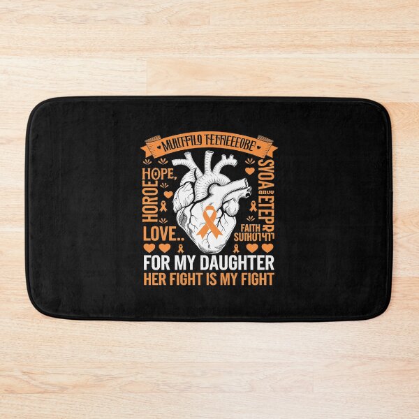 Item preview, MS  Apparel Fight Daughter Multiple Sclerosis Awareness designed and sold by AquaKiev.