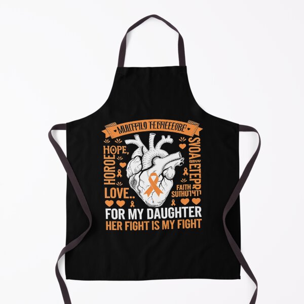 Item preview, MS Apparel Fight Daughter Multiple Sclerosis Awareness designed and sold by AquaKiev.