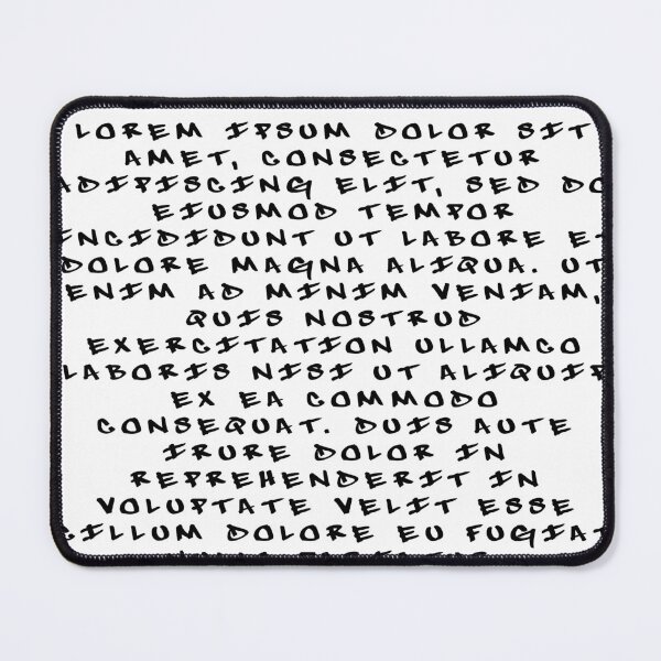 Item preview, Lorem Ipsum - Default Black Text designed and sold by GaNozri.