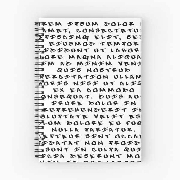 Item preview, Lorem Ipsum - Default Black Text designed and sold by GaNozri.