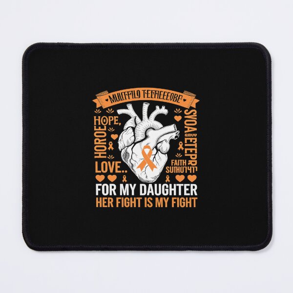 Item preview, MS Apparel Fight Daughter Multiple Sclerosis Awareness designed and sold by SyntaxClaw.