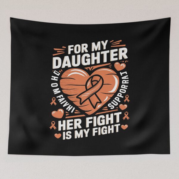 Item preview, MS Apparel Fight Daughter Multiple Sclerosis Awareness  designed and sold by AquaKiev.