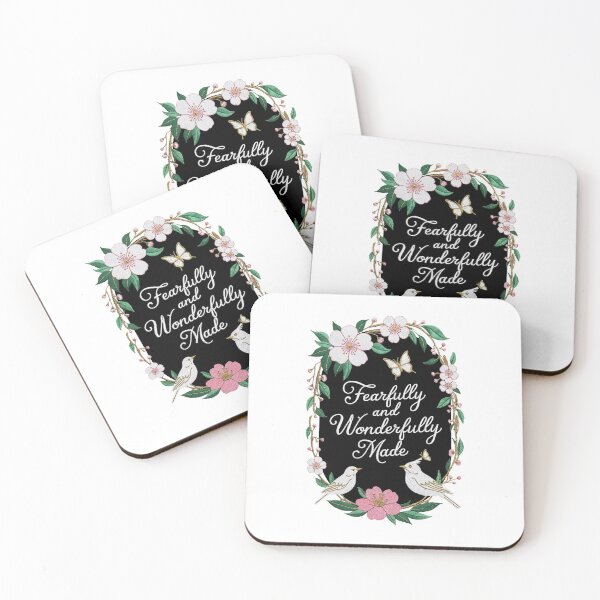 Item preview, Fearfully and Wonderfully Made – Psalm 139:14 Christian Faith Design designed and sold by NoviaRobert.