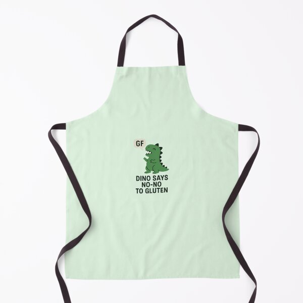 Item preview, Dino Says No-No To Gluten – Cute Dinosaur Roaring GF Rule | Fun Gluten Free Kids Design designed and sold by My Gluten Free Life UK.