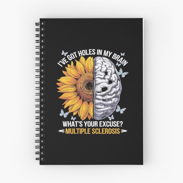 Item preview, MS I've Got Holes In My Brain Multiple Sclerosis Awareness  designed and sold by AquaKiev.