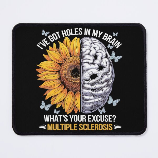 Item preview, MS I've Got Holes In My Brain Multiple Sclerosis Awareness designed and sold by AquaKiev.