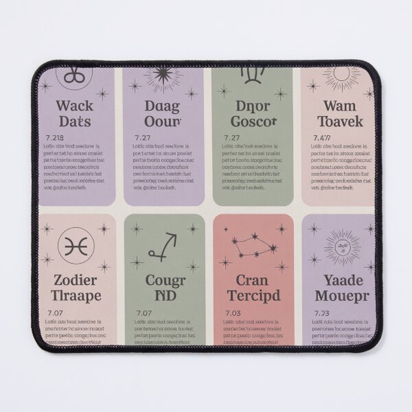 Item preview, Weekly Horoscope Planner - Zodiac Reading Template Design designed and sold by goodcrystals.