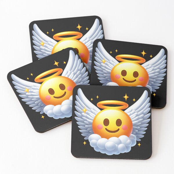 Item preview, Emoji Angel on Cloud designed and sold by DeadThingsShop.