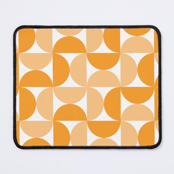 Item preview, Retro geometric semi circles orange designed and sold by ChimaHome.
